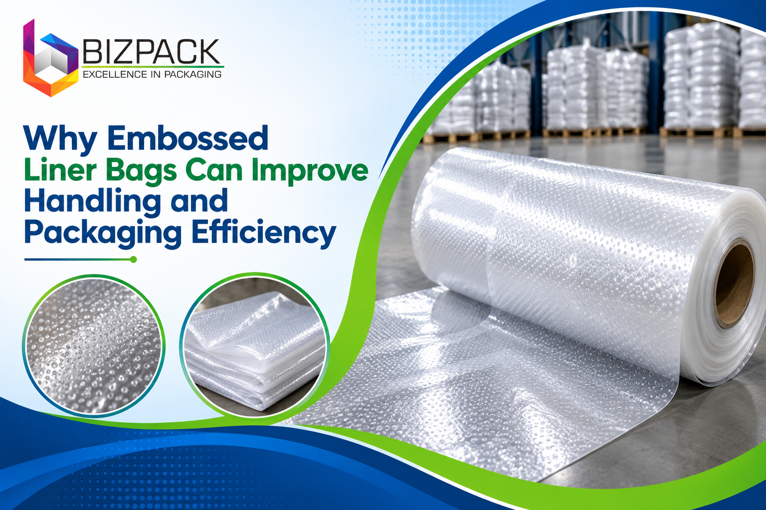 Why Embossed Liner Bags Can Improve Handling and Packaging Efficiency?
